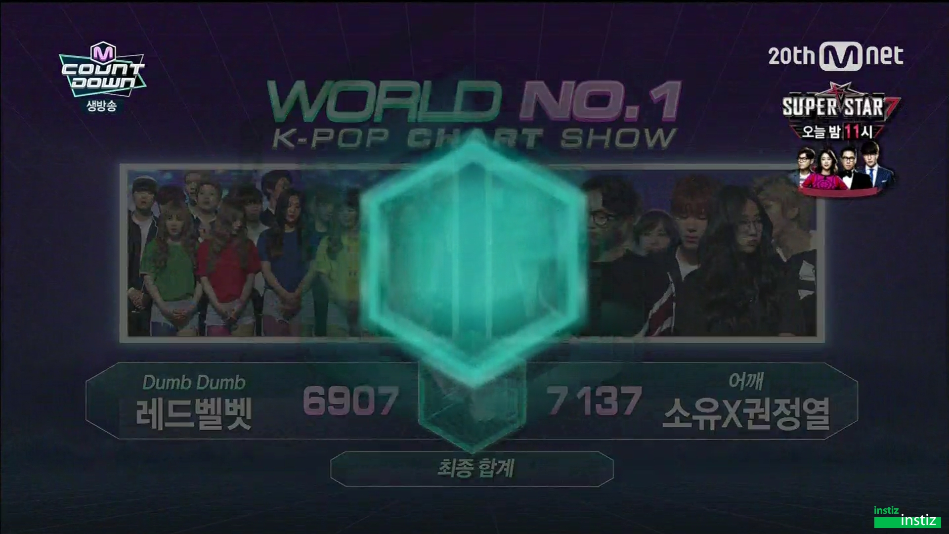 [엠카151001] 씨스타(SISTAR) 소유+10CM 권정열 - 이 주의 MCD 1위 수상 소감+앵콜 | 인스티즈