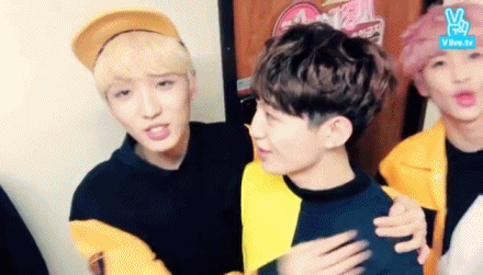 100일 기념 씬스틸을 노리는 업텐션 멤버 | 인스티즈