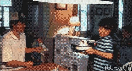 아버지의 놀라운 순발력.gif | 인스티즈