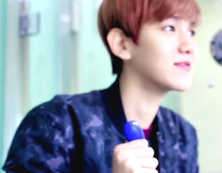 백현 움짤 털이 | 인스티즈