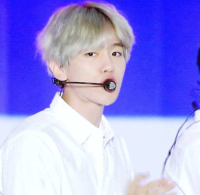 백현 움짤 털이 | 인스티즈