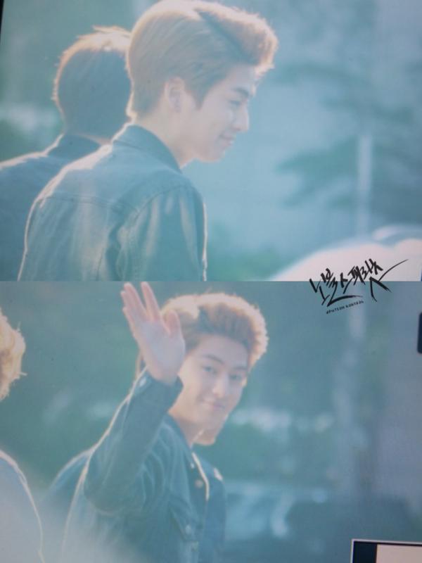 오늘자 햇살 받아 반짝반짝 빛나는 신인 아이돌 업텐션 출근길 모음.jpg | 인스티즈