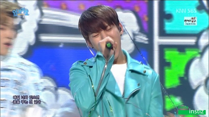 오늘자 인기가요에서 폭죽 테러맞은 아이돌ㅋㅋㅋㅋㅋㅋ | 인스티즈