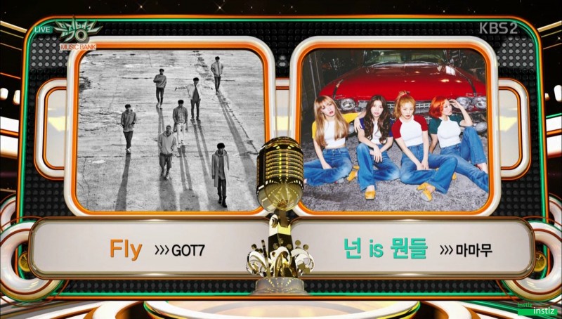 [뮤뱅160401] 박보검+아이린 - 오프닝+이 주의 K-Chart 1위 후보 (GOT7 vs 마마무) | 인스티즈