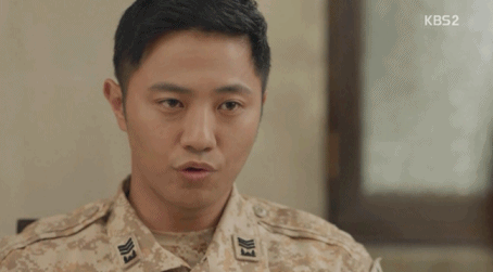 태양의후예) 박력 + 꿀떨어지는 모습은 서상사님 기본옵션이지말입니다.gif | 인스티즈