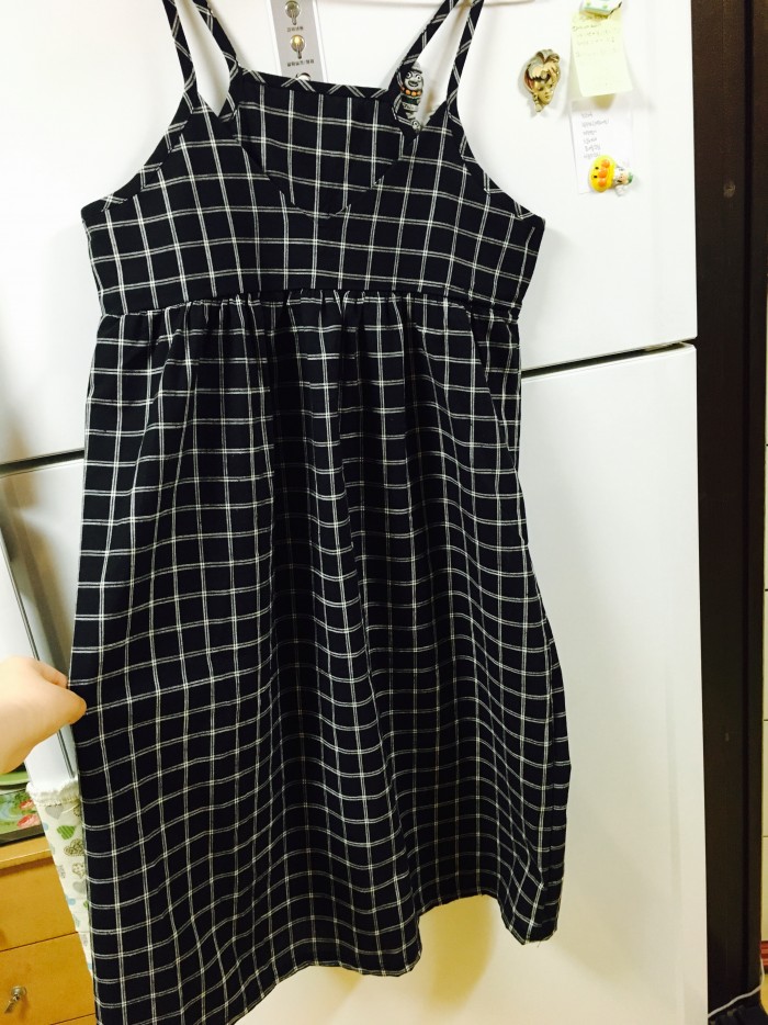 두시간전에 산 체크원피스 사이즈미스로 팔아요ㅠㅠ | 인스티즈