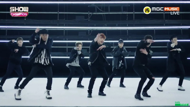 [쇼챔160420] 블락비(Block B) - 이 주의 챔피언송 수상 소감+앵콜 | 인스티즈