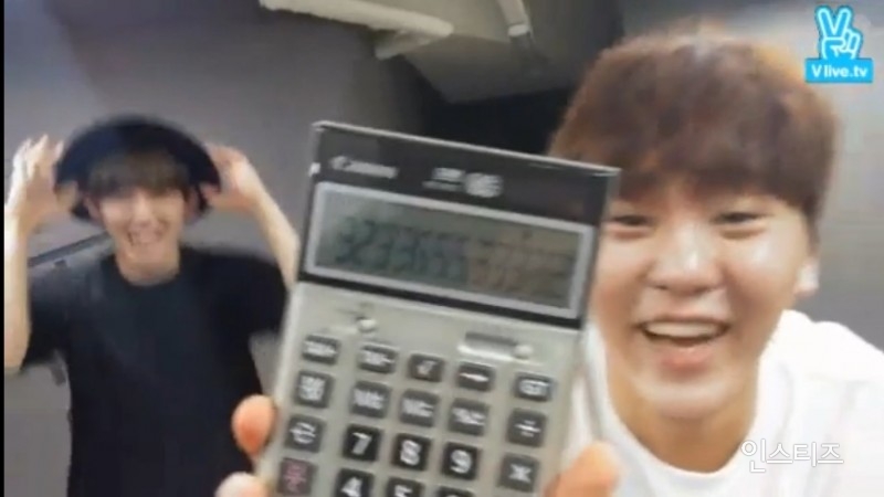 계산기 하나 가지고도 잘 노는 아이돌.svt | 인스티즈