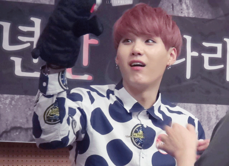 방송에서 대놓고 연애하는 방탄소년단 모 멤버.gif | 인스티즈