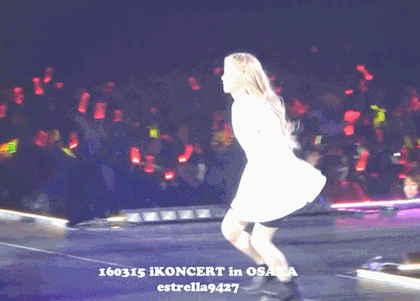 콘서트에서 덤블링하는 걸그룹 멤버(feat.아이콘서트) | 인스티즈