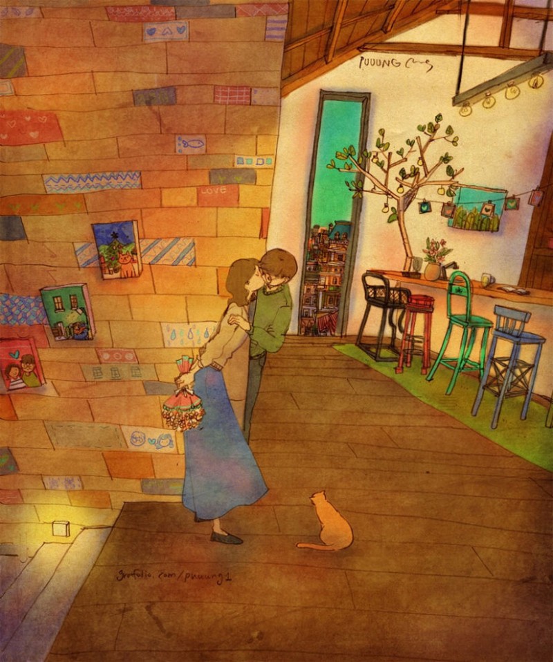 다정한 연인 | 인스티즈