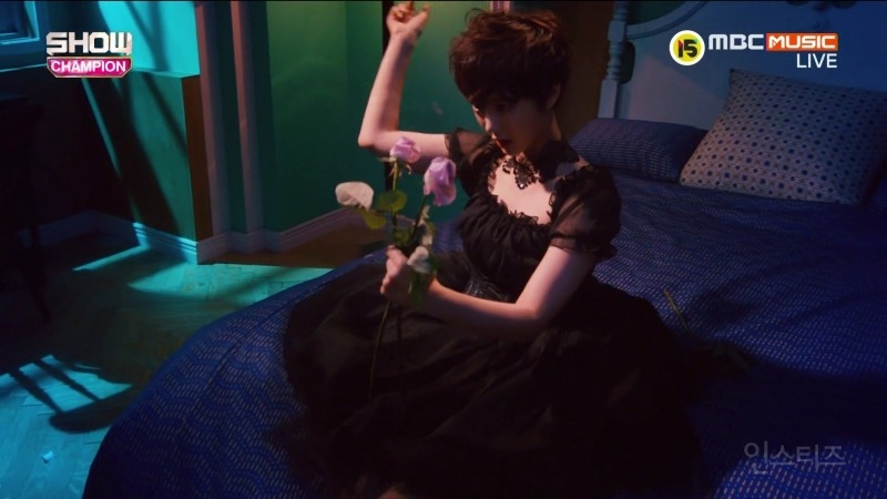 [쇼챔160608] EXID - 이 주의 챔피언송 수상 소감+앵콜 | 인스티즈