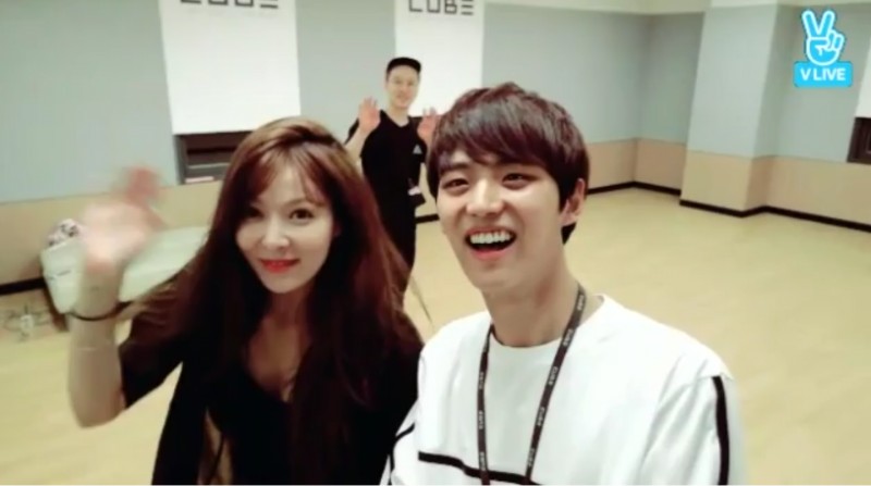 오늘자 현아 민낯 | 인스티즈