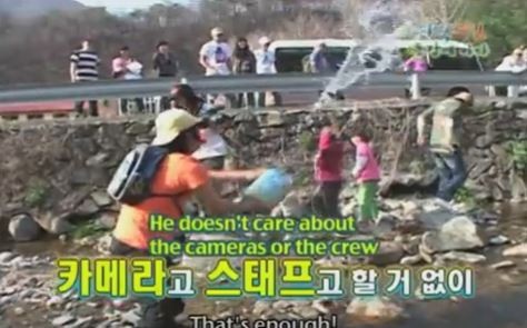 1박 2일 시즌 1 복습 중 - 2008년 레전드 물놀이 (feat.동강) | 인스티즈