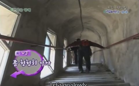 1박 2일 시즌 1 복습 중 - 백두산으로 향하는 길 : 터널에서 | 인스티즈