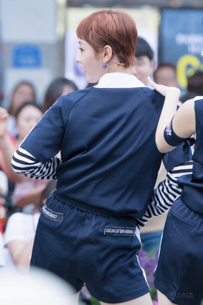 동글동글한 머리때문에 무대볼때 시강하는 여돌 | 인스티즈