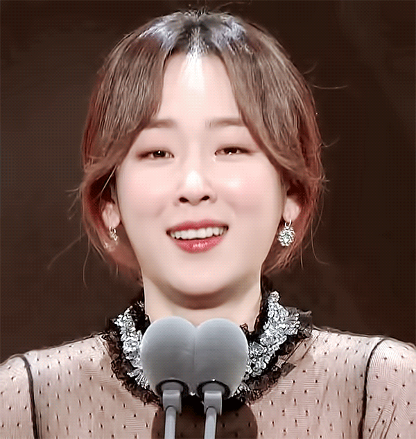 [연기대상] 서현진 수상소감 중 옴마야.gif | 인스티즈