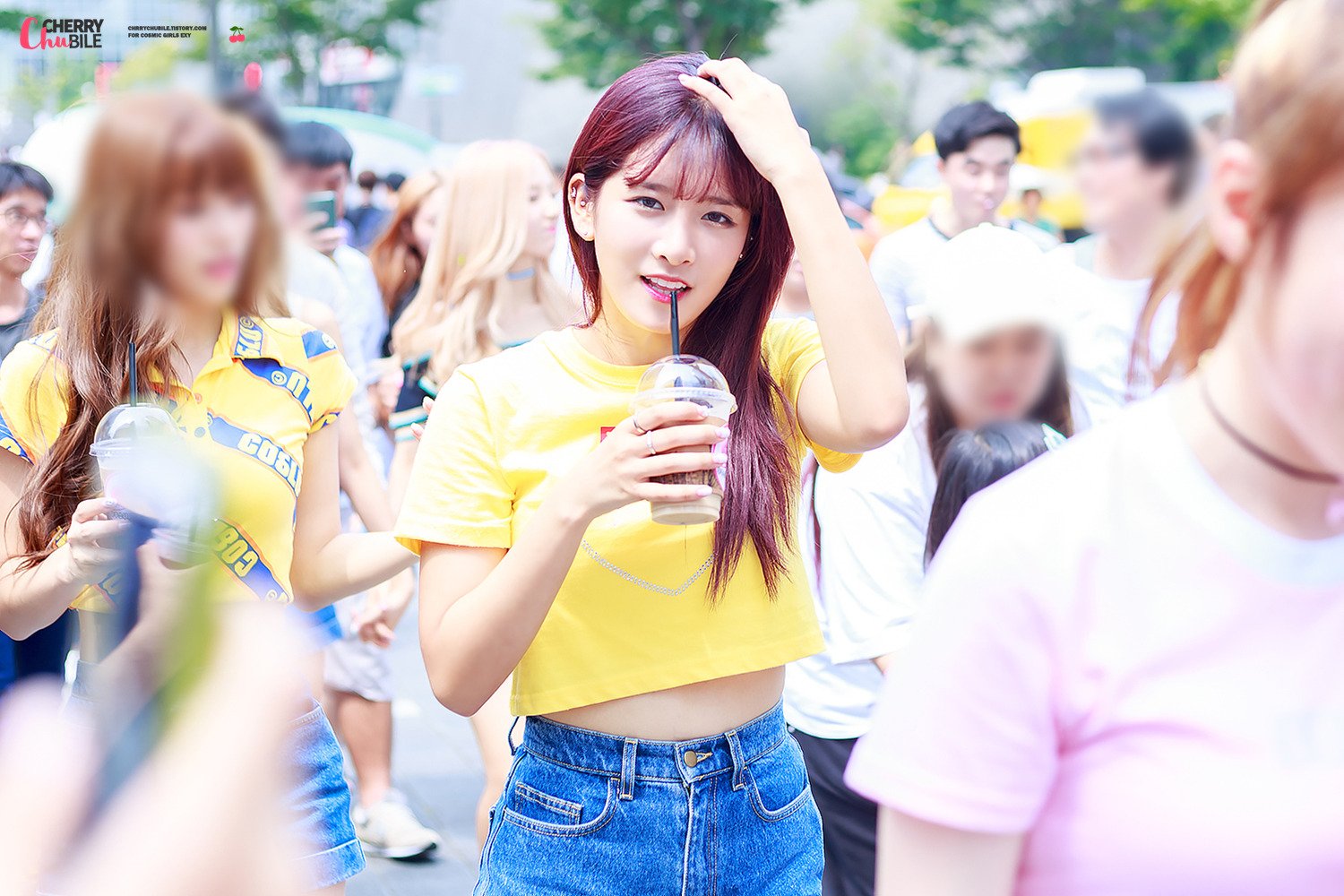 우주소녀 엑시가 투명인간이 된다면 가보고 싶은곳.jpg | 인스티즈