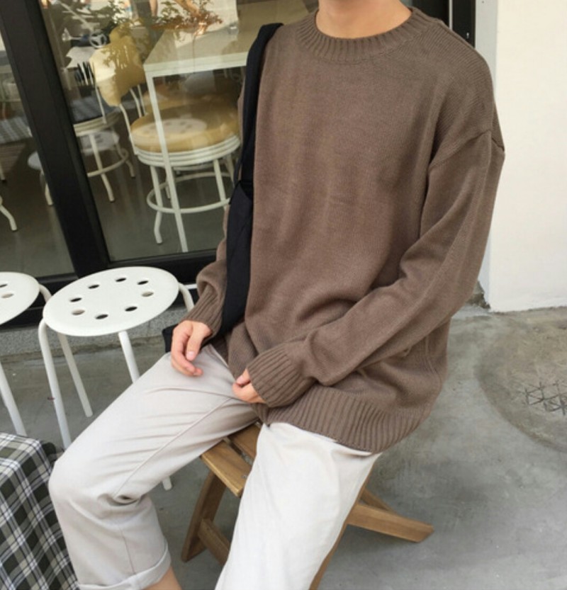 이런 색 니트랑 검정바지 검정코트 어울리겠나 | 인스티즈