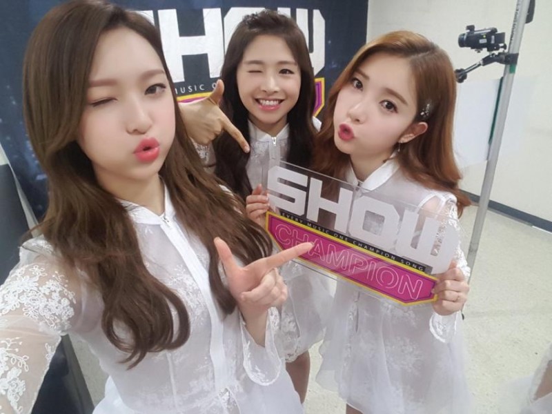 오늘자 쇼챔 걸그룹 셀카.jpg | 인스티즈