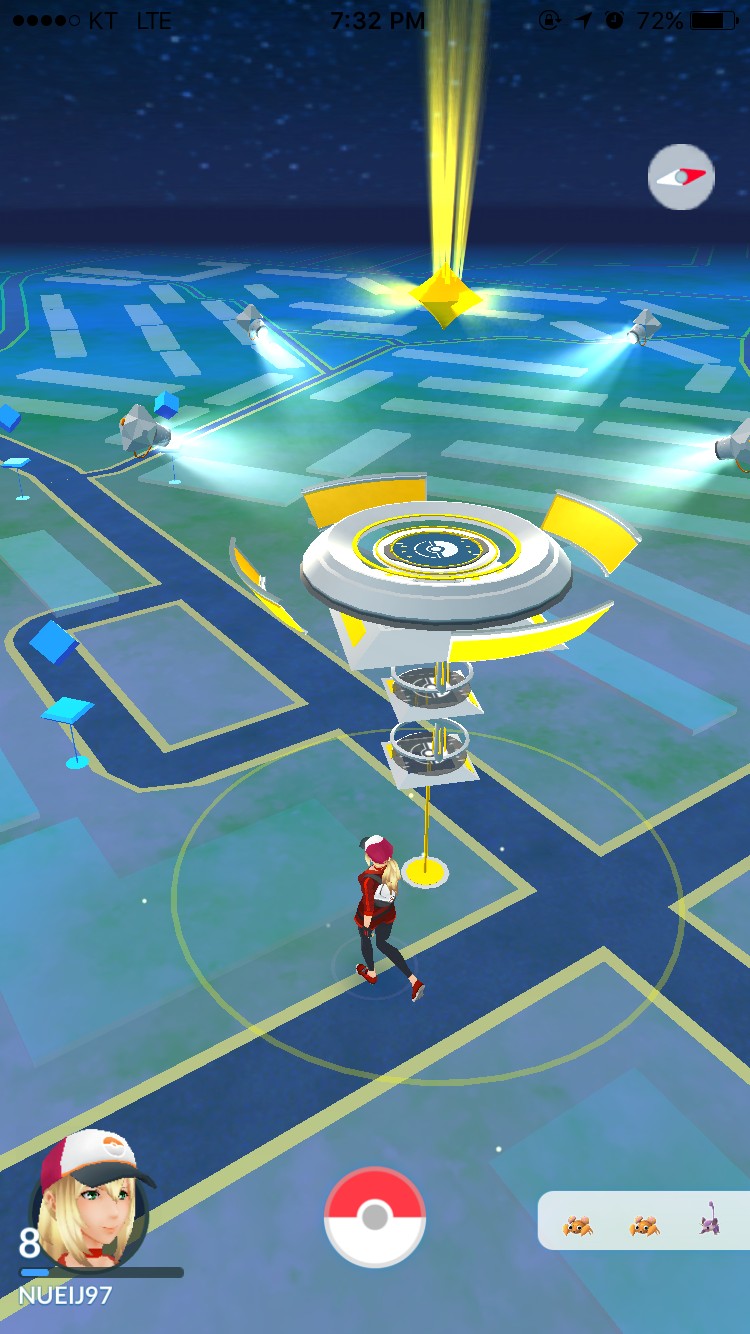 알바하는 카페 앞이 포켓몬 체육관임 | 인스티즈