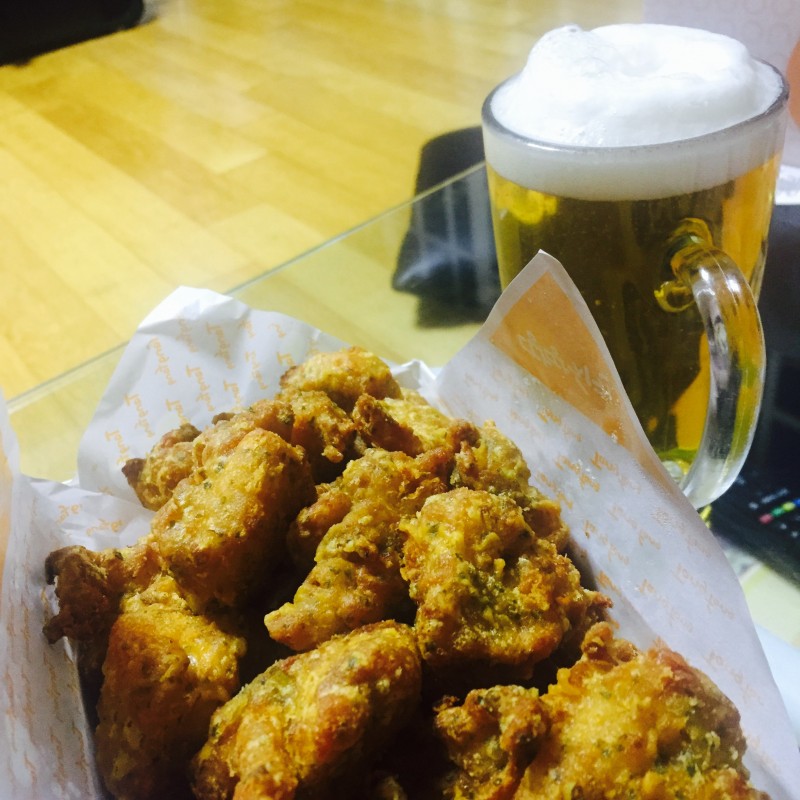 조으타! 혼자 먹는 췌킨~ 예이 | 인스티즈