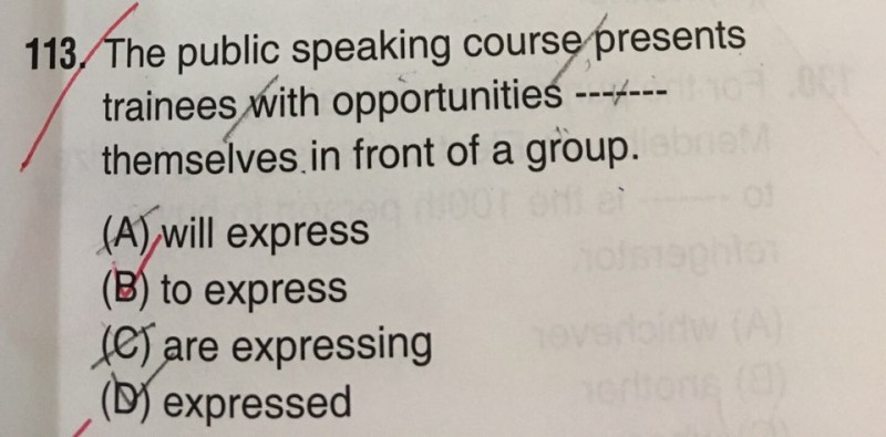 토익 rc 이거 왜 B인지 가르텨줄 익?? | 인스티즈