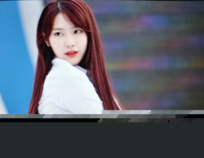 오마이걸 지호 효정 최근 염색한 머리.jpg | 인스티즈