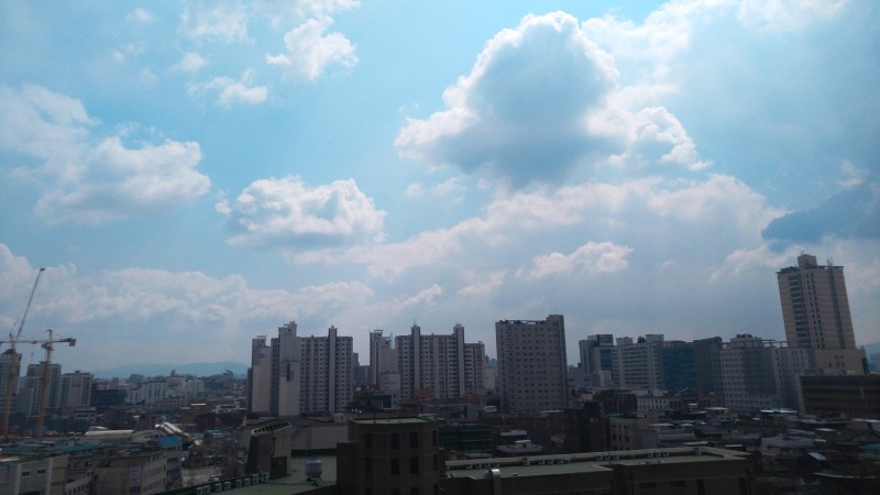 오늘 서울하늘 짱짱이쁨 | 인스티즈