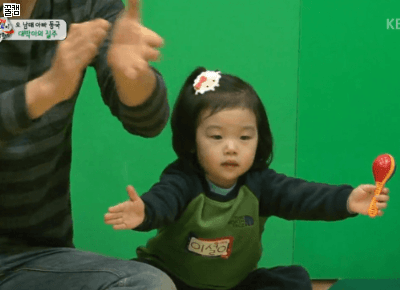 하루종일 강냉이 만개 신나보였던 운동하는 대박이^^ | 인스티즈