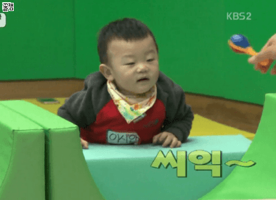 하루종일 강냉이 만개 신나보였던 운동하는 대박이^^ | 인스티즈