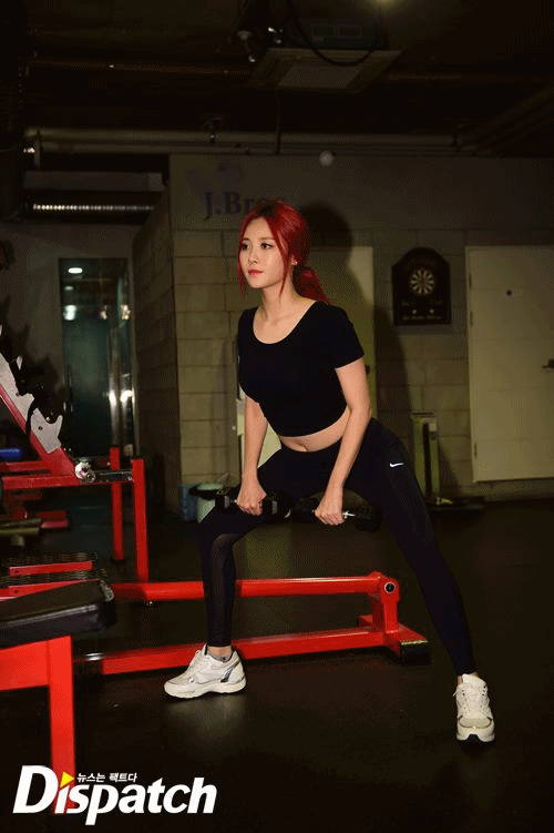 섹시한 유라 몸매.gif | 인스티즈