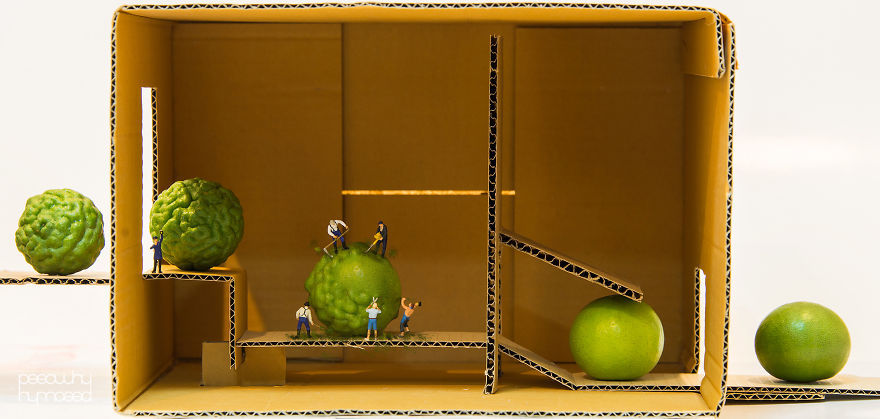 사람들의 일상생활을 다룬 미니어쳐...jpg | 인스티즈