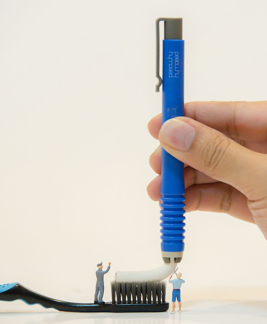 사람들의 일상생활을 다룬 미니어쳐...jpg | 인스티즈