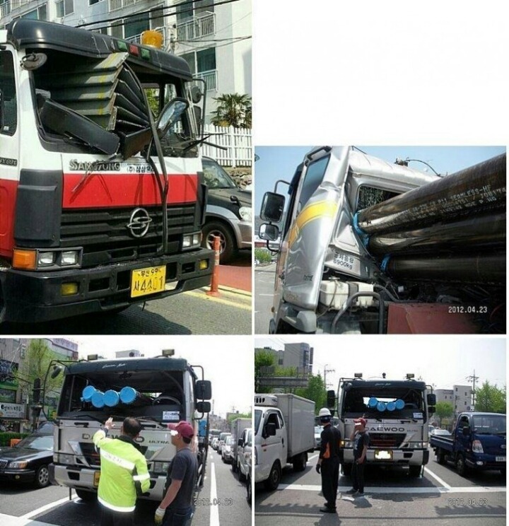 화물차들이 급정거를 하면 안되는 이유 | 인스티즈