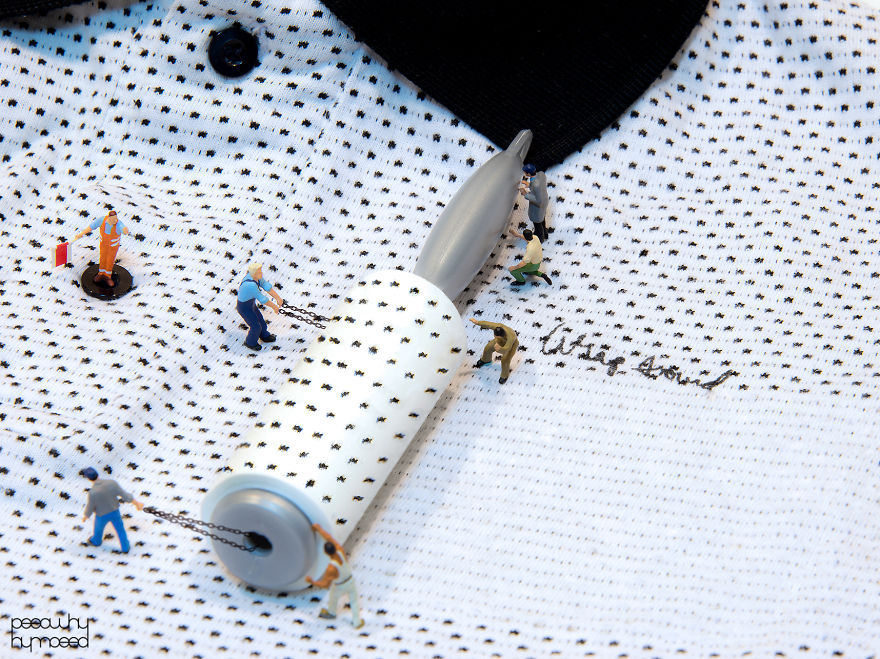 사람들의 일상생활을 다룬 미니어쳐...jpg | 인스티즈