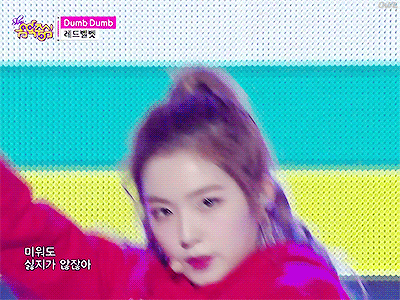 머리 넘기는 아이린.gif | 인스티즈