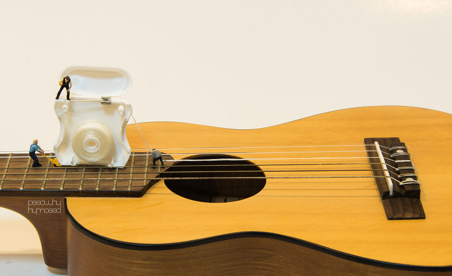 사람들의 일상생활을 다룬 미니어쳐...jpg | 인스티즈