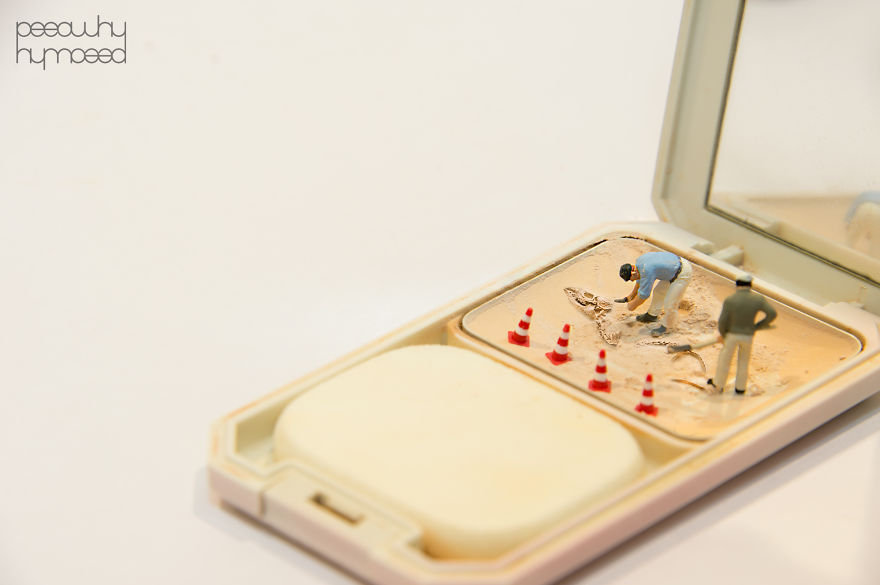 사람들의 일상생활을 다룬 미니어쳐...jpg | 인스티즈