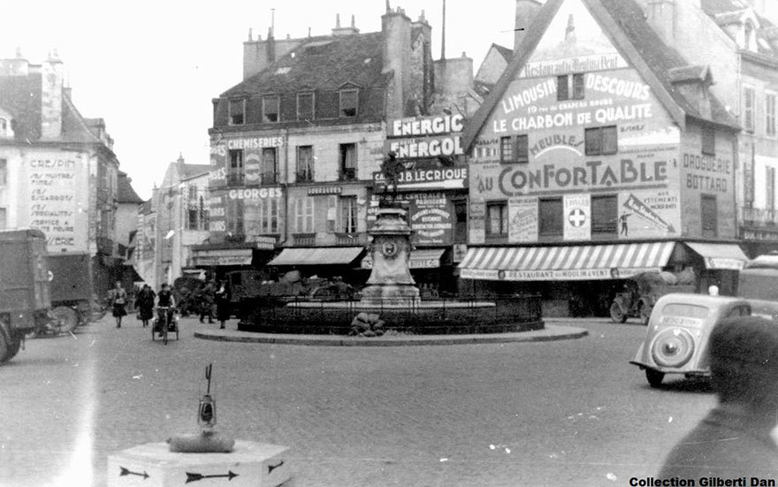 세계2차 대전 70년 후 같은 장소(프랑스 디종)에서 재촬영된 사진...jpg | 인스티즈