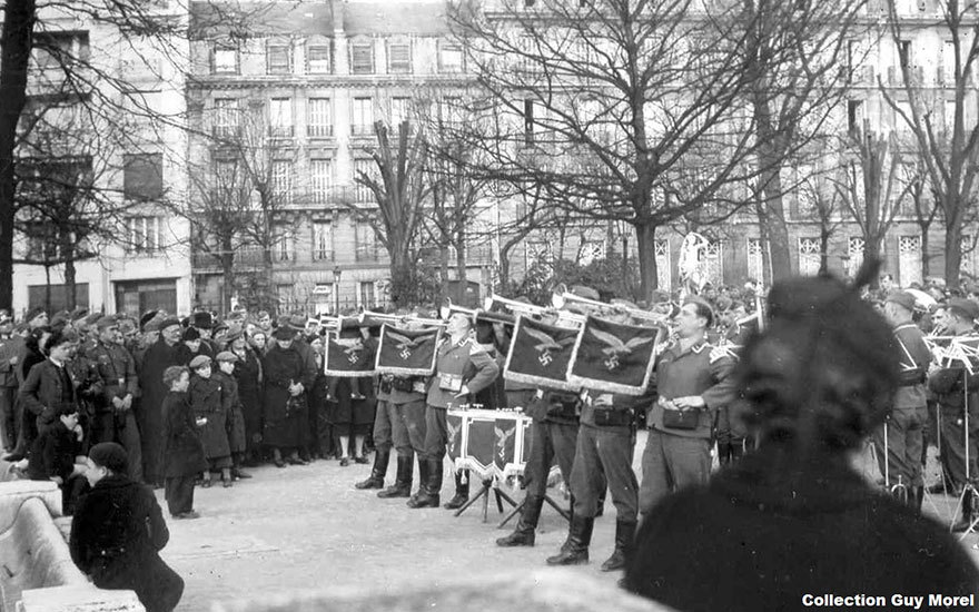 세계2차 대전 70년 후 같은 장소(프랑스 디종)에서 재촬영된 사진...jpg | 인스티즈
