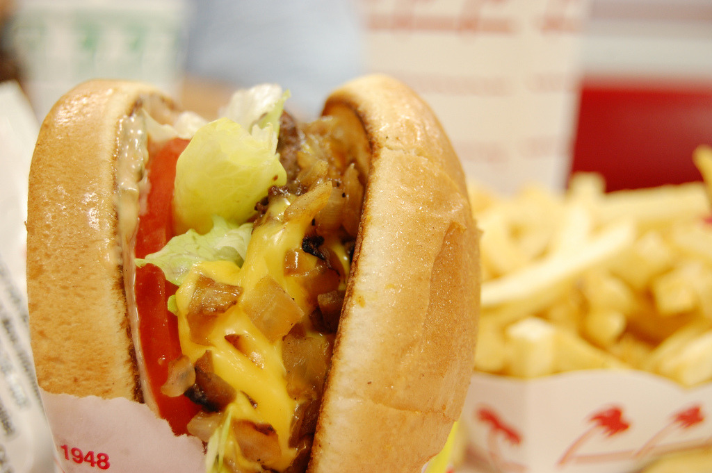 미국 인앤아웃 햄버거.jpg | 인스티즈