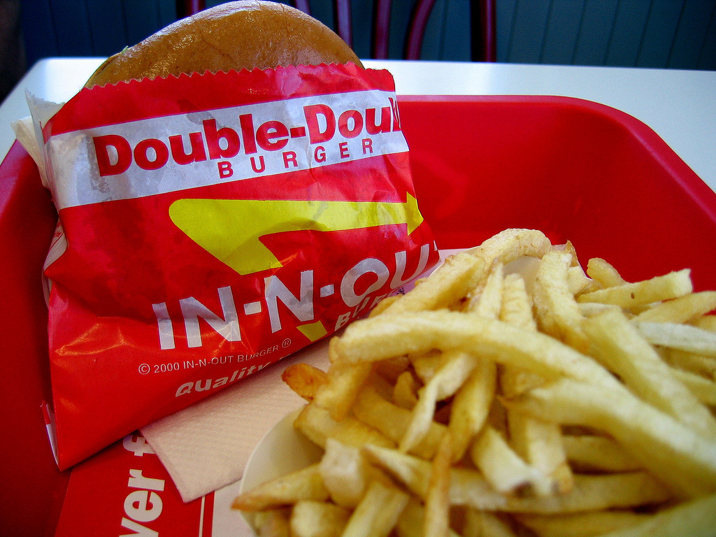 미국 인앤아웃 햄버거.jpg | 인스티즈