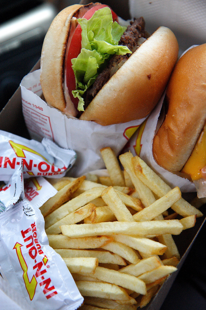 미국 인앤아웃 햄버거.jpg | 인스티즈