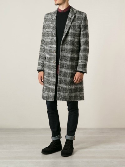 호불호갈리는 코트 - 체크코트 | 인스티즈