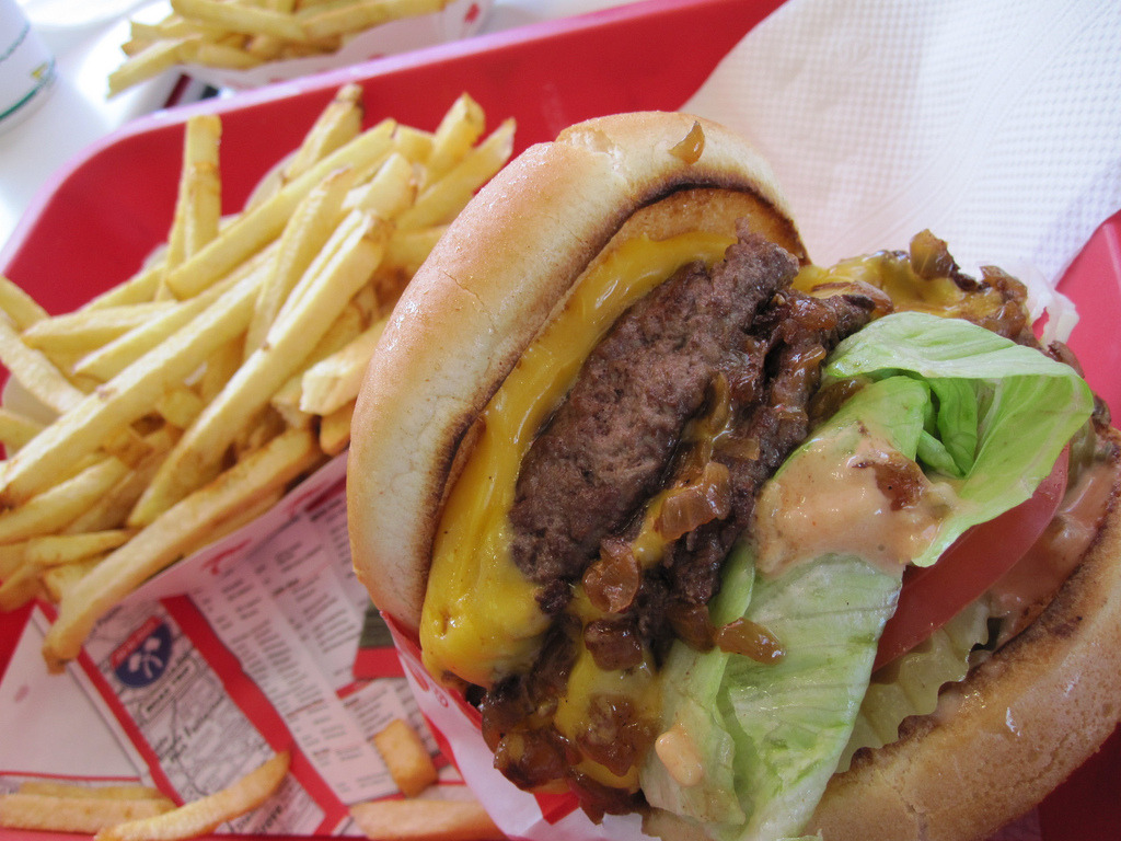 미국 인앤아웃 햄버거.jpg | 인스티즈