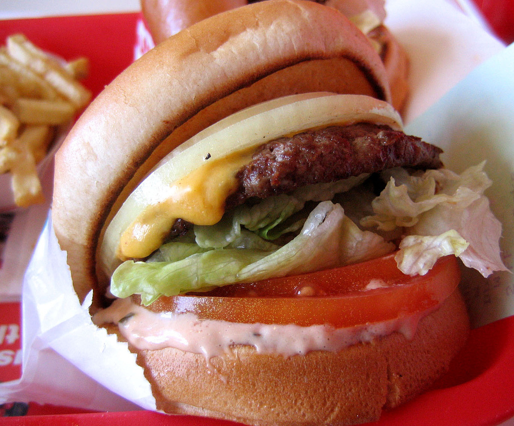 미국 인앤아웃 햄버거.jpg | 인스티즈