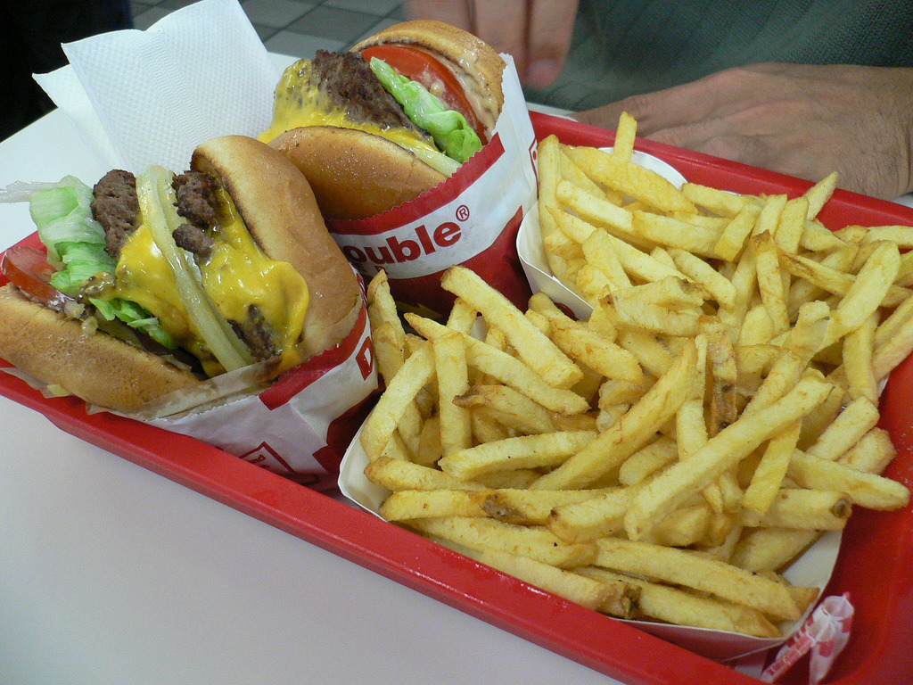 미국 인앤아웃 햄버거.jpg | 인스티즈