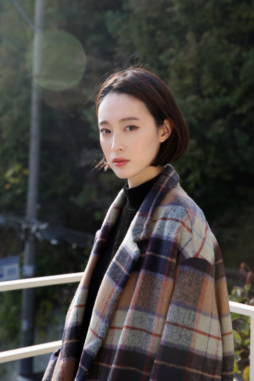 호불호갈리는 코트 - 체크코트 | 인스티즈