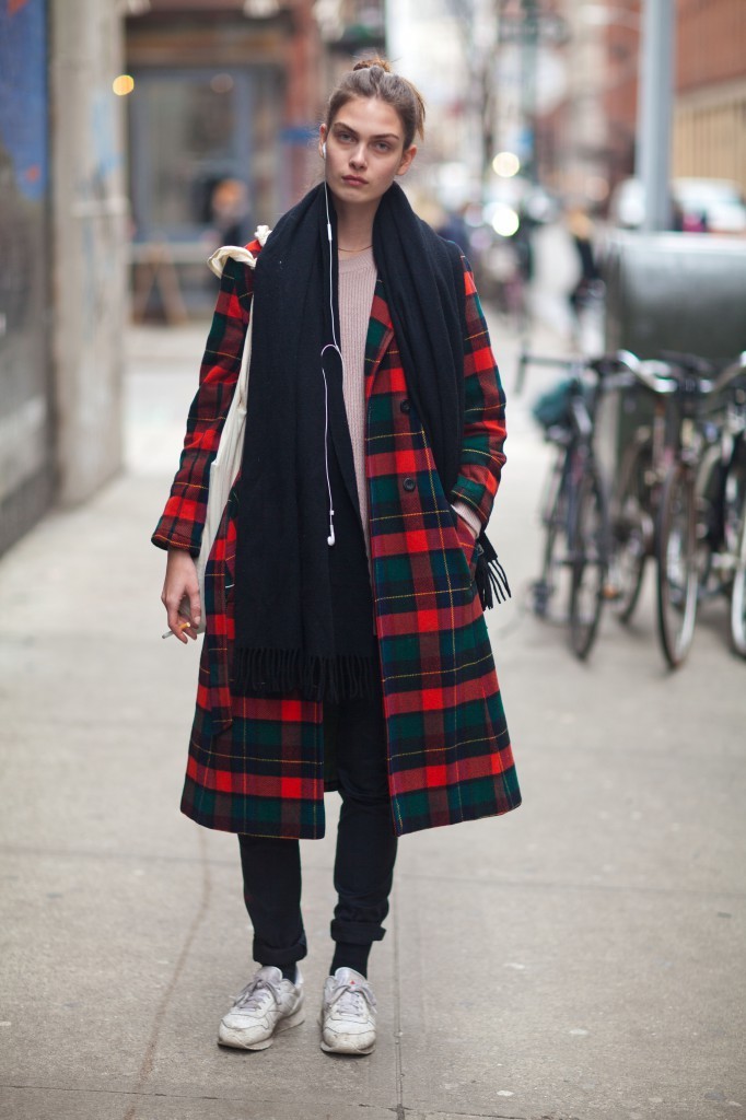 호불호갈리는 코트 - 체크코트 | 인스티즈